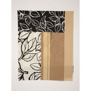 All-Over Floral Print Cotton Foulard Nom